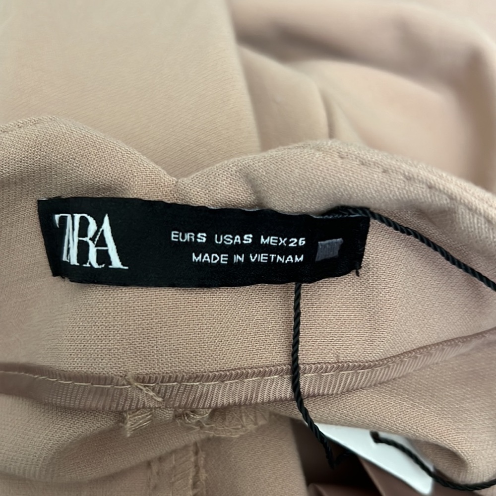 Zara Wide Leg Pintuck Pants - Picture 14 of 14